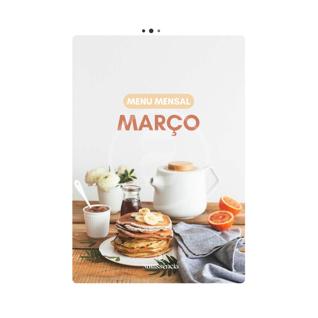 Menu MARÇO